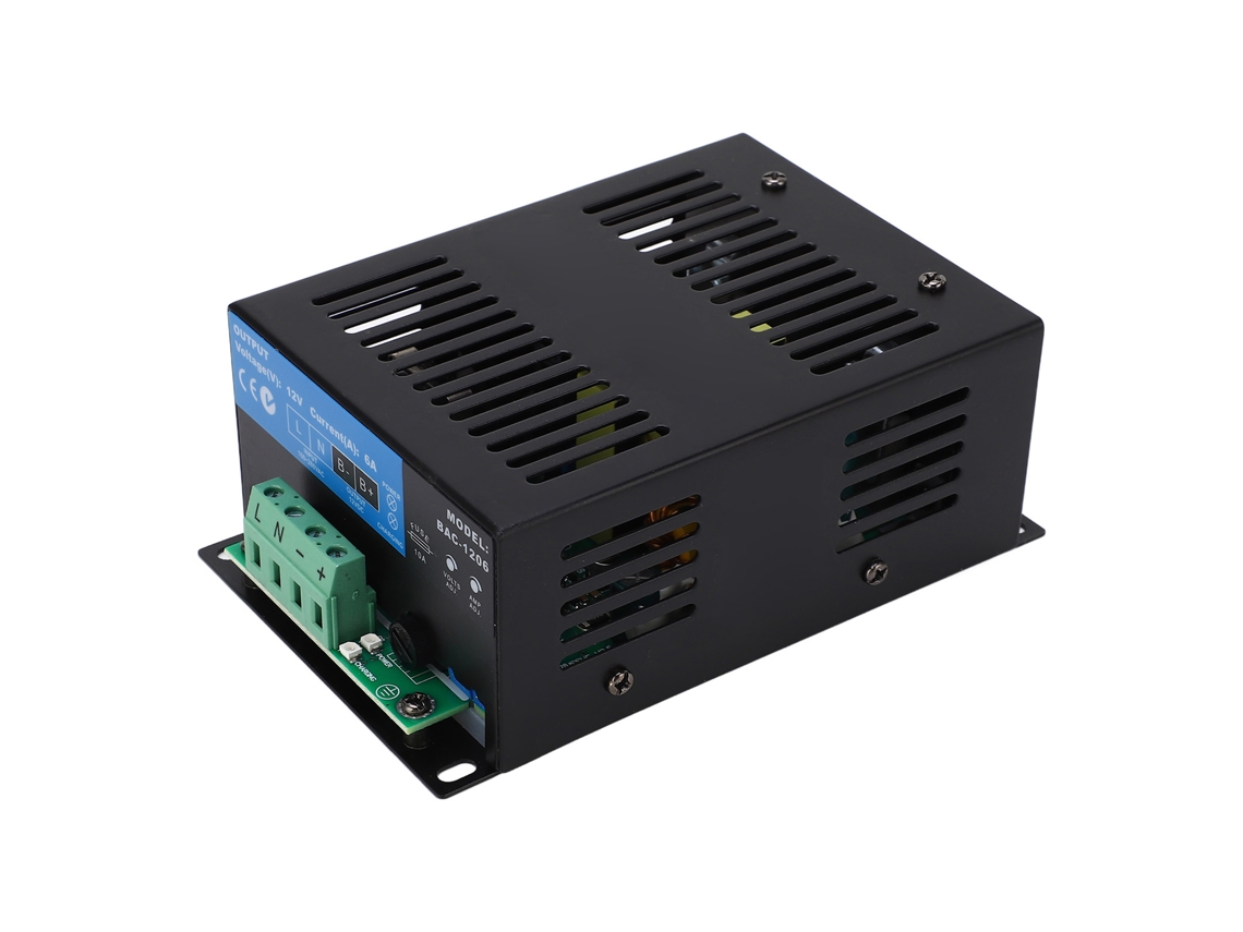 Cargador De Batería Para Generador Diésel De 12 V Cc Con Carga De 2 Etapas Y Protección De Circuito.