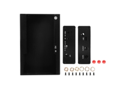 Caja De Aluminio Para Módulo Tcxo Carcasa Negra Durable Accesorios De Montaje