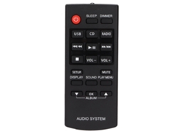 Control Remoto Para Sistema De Sonido N2qayc000060 Compatible Con Sc-hc17eb-k Y Sc-hc28p
