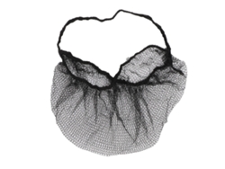 100pcs Redes Barbilla Desechables Para Trabajo Seguro, Nylon Ligero Y Transpirable, Ideal Para Restaurantes Y Laboratorios