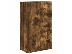 Maison Exclusive - Mueble De Tv Montado En La Pared Roble Ahumado