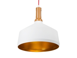 Lámpara de techo BELIANI Sepik de Aluminio Blanco 34x34x183