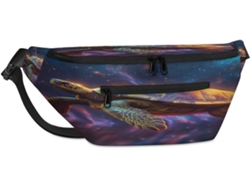 Bolso de hombro unisex Tropicallife de gran capacidad con estampado de tortugas marinas, 38 x 25,9 x 19 cm.