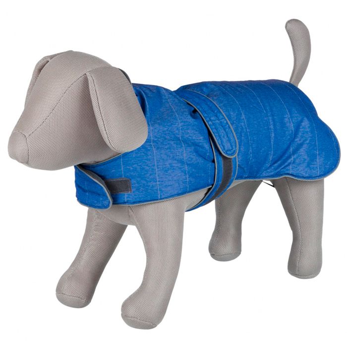 Trixie Abrigo Perro ropa mascotas – chaqueta capa chaleco grande pequeño mediano accesorios belfort talla 50cm azul de invierno 50 67865