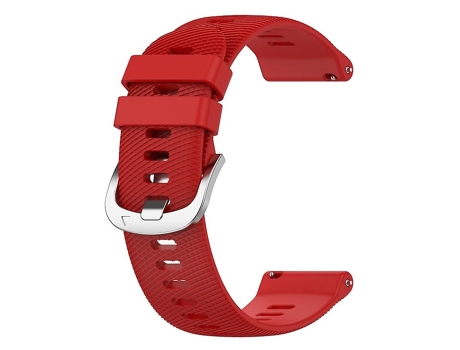Correa Smartwatch Para Garmin Forerunner255S 18Mm Roja VENISYMLIS