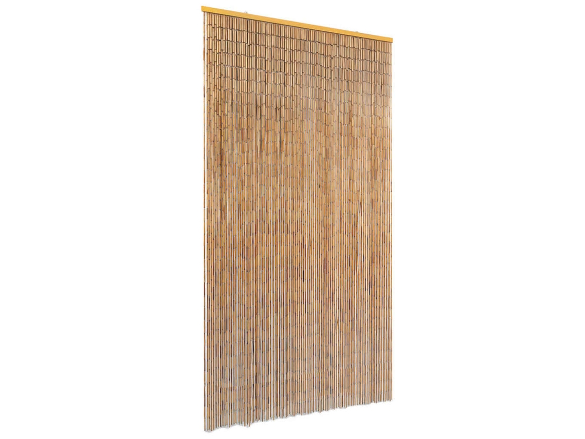 Mosquitera VIDAXL Marrón Bambú (100 x 220)