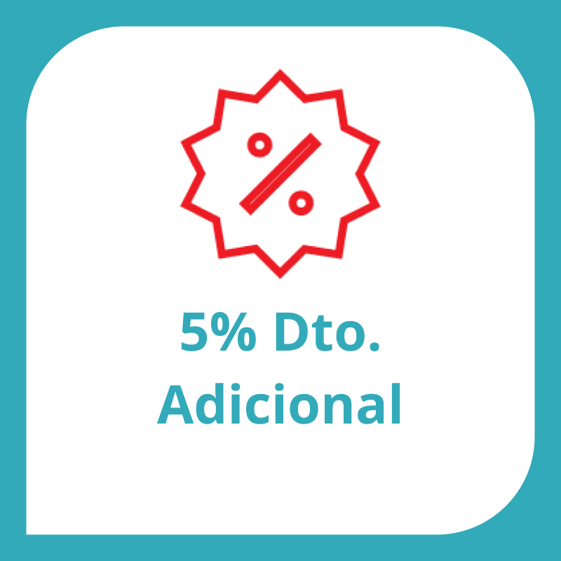 5% Dto. Adicional. En la compra de la segunda unidad de tu gran electrodoméstico o televisor.