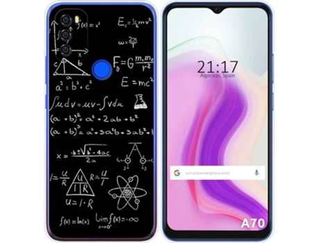 Carcasa Blackview A70 TUMUNDOSMARTPHONE Formulas Multicolor