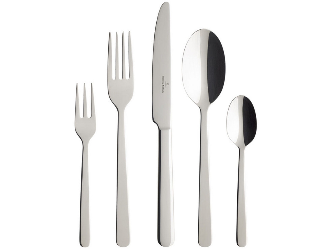 Juego Cubiertos de Acero Inoxidable VILLEROY-BOCH (30 Piezas)