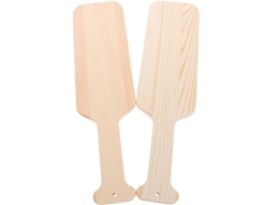 Juego De 2 Paletas De Madera Cruda Sin Pintar Para Fraternidad