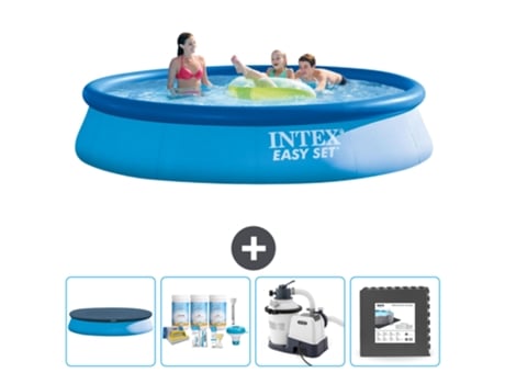 Piscina Insuflável INTEX 28143NP-CB61 (7290 L - 396x84cm)