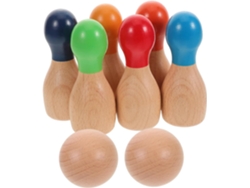 Juego De Bolos Para Niños Y Niñas, Bolos De Colores, Actividades De Interior Y Exterior.