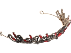 Diadème Flexible Orné De Strass, Corona Légère Negroe Pour Mariages, Anniversaires Y Fêtes Des