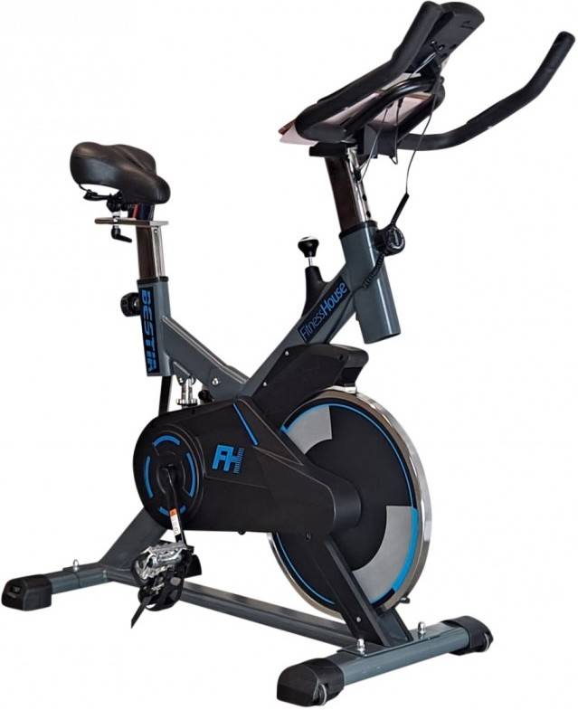 Bicicleta Clover Fitness indoor bestia sports 101x63x123