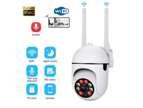 3mp hd cámara ip 2.4g inalámbrica wifi video vigilancia videocámara de seguridad con detección de movimiento blanco