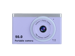 Câmera Portátil Do Ccd Da Câmera Digital M12 Ultra Hd Com Luz De Suficiência Roxa