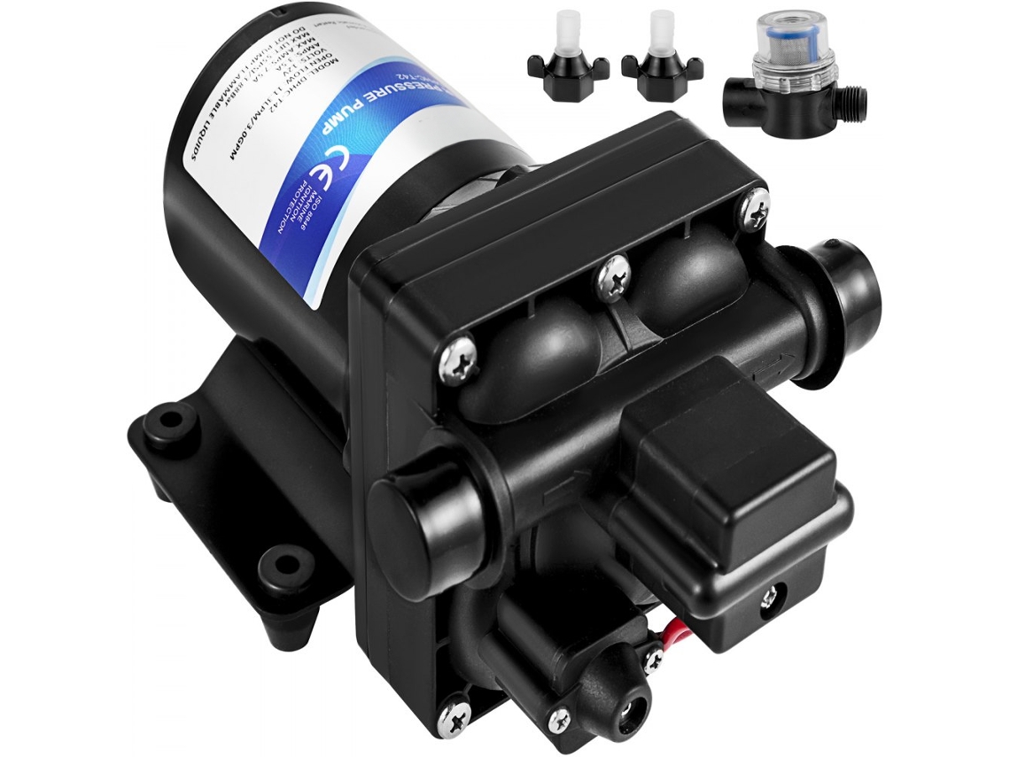 Bomba de agua y membrana autocebante de alta presión de 12 V de Tekmaquinas