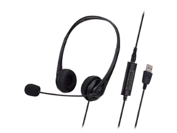 Auriculares Con Cable Para Centro De Llamadas Sy490mv Con Reducción De Ruido Y Micrófono, Usb + 3,5 Mm.