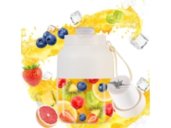 Licuadora portátil para batidos de 24 oz, inalámbrica, recargable, con cuchilla de acero inoxidable, para batidos, jugos, viajes, gimnasio, Ikikso
