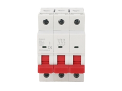 Disyuntor Miniatura 3p 25a 6ka Montaje Rail Din Baja Tensión 400v Geya Gym10