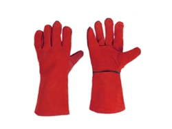Guantes De Soldadura Aislantes De Cuero Resistentes A Altas Temperaturas Para Acampar, Hacer Barbacoas Y Cocinar.
