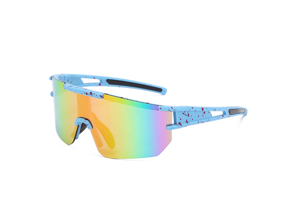 Gafas De Ciclismo Polarizadas Para Hombre Y Mujer Deportivas Resistentes Al Viento A La Niebla Y A Los Rayos Uv De Color Azul Gertiz