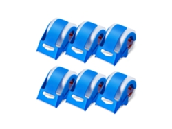 Cinta de embalaje transparente Vevor, 6 rollos, 47,8 mm x 22,86 m, con dispensador
