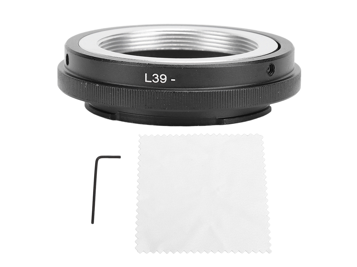 Adaptador De Montura De Objetivo L39 M39 De 39 Mm Para Cámaras Nex Con Montura E (a6000, A7, A7r)