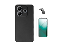 Protector de Pantalla Protectora Frente Proteção para Xiaomi Redmi Note 14 GIFT4ME Negro