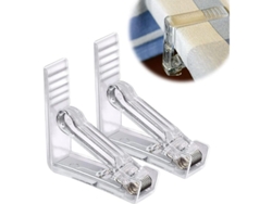 Soporte Transparente Para Mantel, 20 Piezas Ajustables Para Fiestas, Picnics Y Reuniones Familiares.