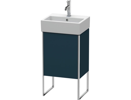 DURAVIT XSquare Vanity unit vertical 43.4x34.0 cm, 1 puerta, colgado a la izquierda, 1 estante de vidrio, para el lavabo Vero Air 072445
