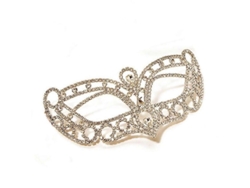 Máscara De Mujer Con Diamantes De Imitación Para Fiestas De Disfraces, Bailes, Banquetes, Accesorios De Joyería, Mariposa