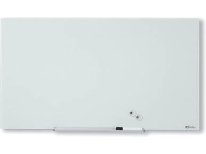 Pizarra Blanca NOBO Diamond Blanco (1883x1059mm - Cristal - Magnético: Sí)