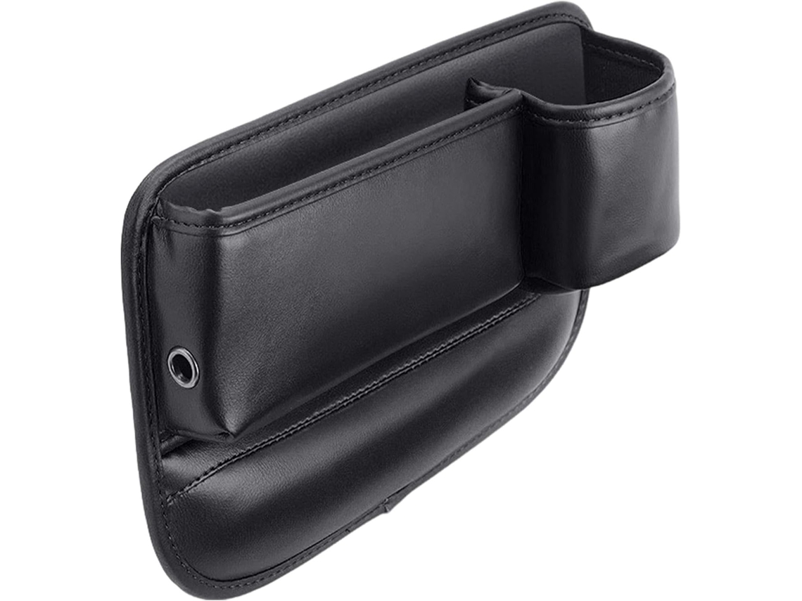 Reposabrazos Para Coche - Cojín De Cuero Para El Maletero Con Bolsillos Para Guardar Accesorios.