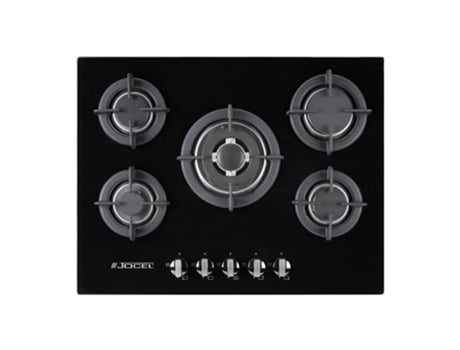 Placa de Gas JOCEL JPEMGBG-705A (Gas Natural - 70 cm - Negro)