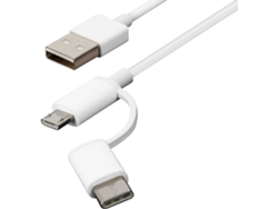 Cable XIAOMI 2-In-1 Usb (Micro Usb-Type C)