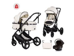 Carrito De Bebé Trío Convertible Amore Hasta 22 Kg De Chipolino - Cashmere + Obsidian