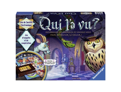 Juego Colectivo RAVENSBURGER Who saw it? (Edad Mínima Recomendada: 6 años)