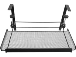 Cesta Organizadora Para Debajo Del Escritorio Para Cables, Papeles Y Suministros Con Clip, No Requiere Perforación, Acero.