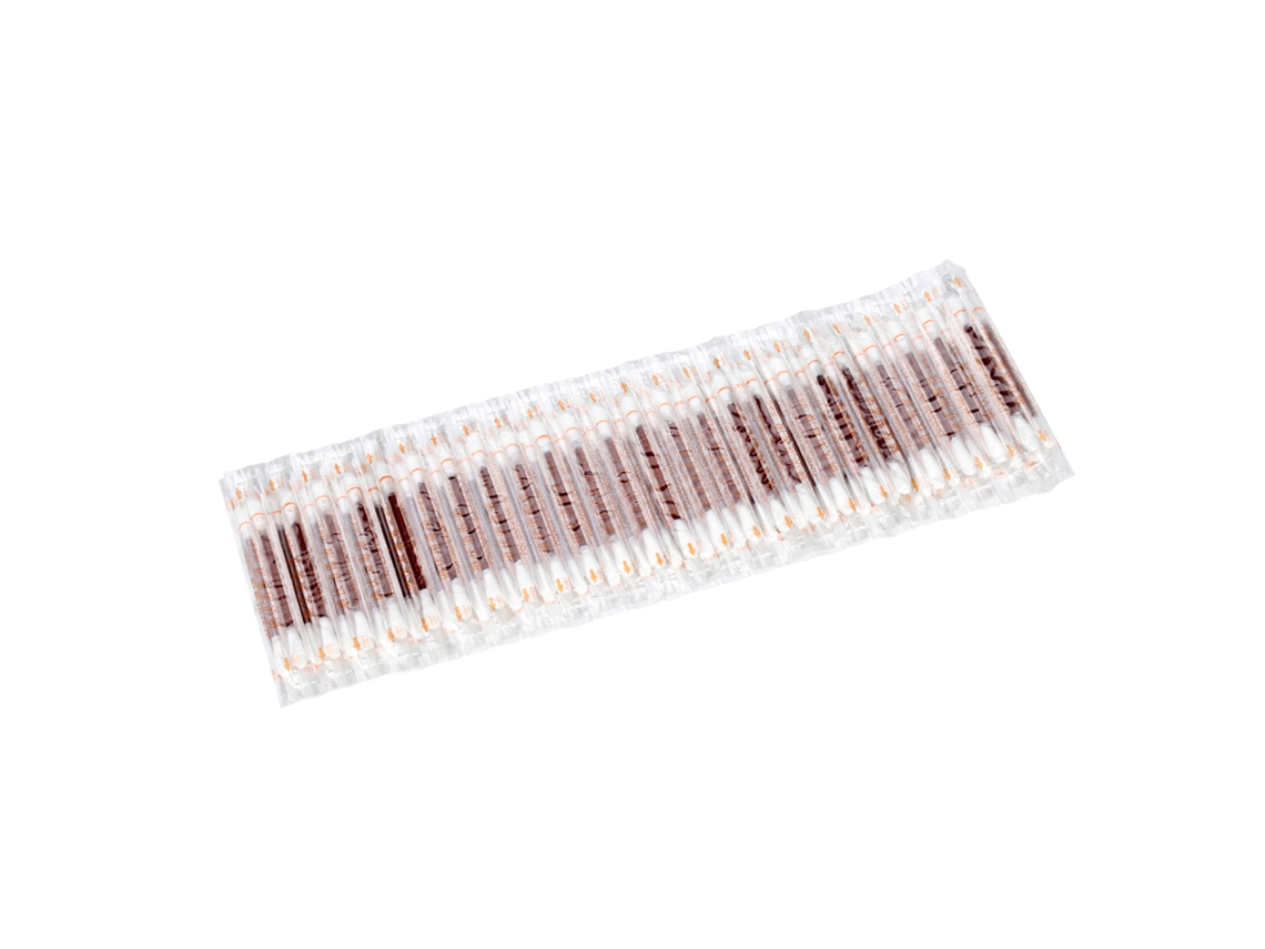 Bastoncillos De Algodón Desechables Con Yodo Para Tatuajes Y Maquillaje, Doble Cabezal, Desinfectantes.