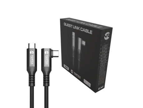 Cable de 5 M de Vortexvr Usb-C a Usb-C a Meta Quest Link a Quest 3 Quest 2 VORTEX VR
