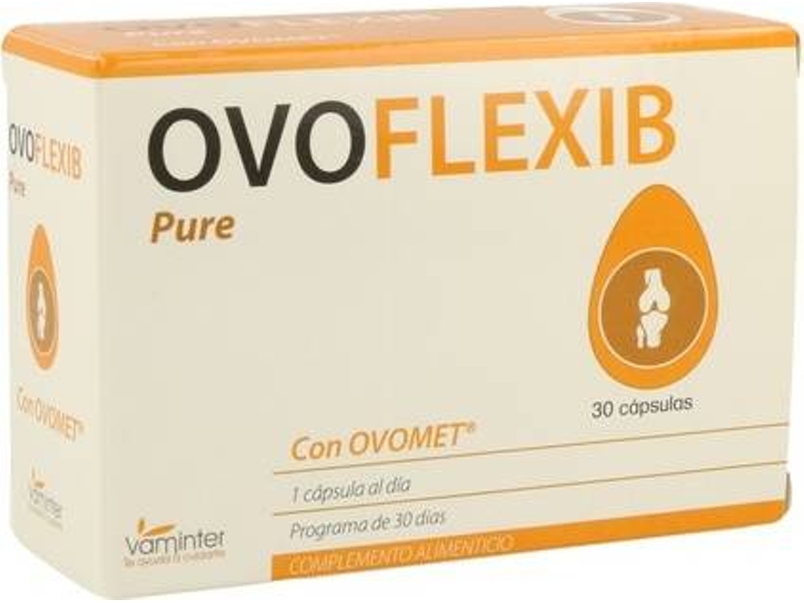 Complemento Alimentar VAMINTER Ovoflexib Flexibilidade Articular (30 cápsulas)