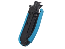 Herramienta De Compresión Ajustable, Mango Cómodo, Pequeña Y Portátil Para Crimpar Cables Coaxiales Rg59.