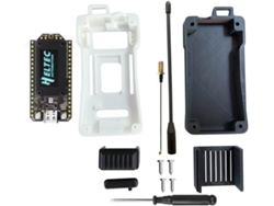 Kit De Desarrollo Meshtastic Heltec Wifi Lora 32 V4 Meshcore - Sx1262 Con Carcasa Y Módulo De Malla