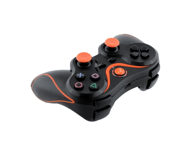Mando PS3 PS3 Bluetooth Negro, Rojo