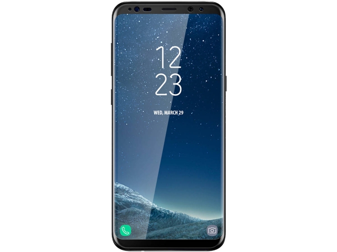 Protector de Cristal Templado AVIZAR Samsung Galaxy S8+ Negro