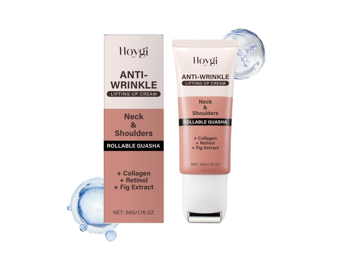 Crema antiarrugas para el cuello con retinol