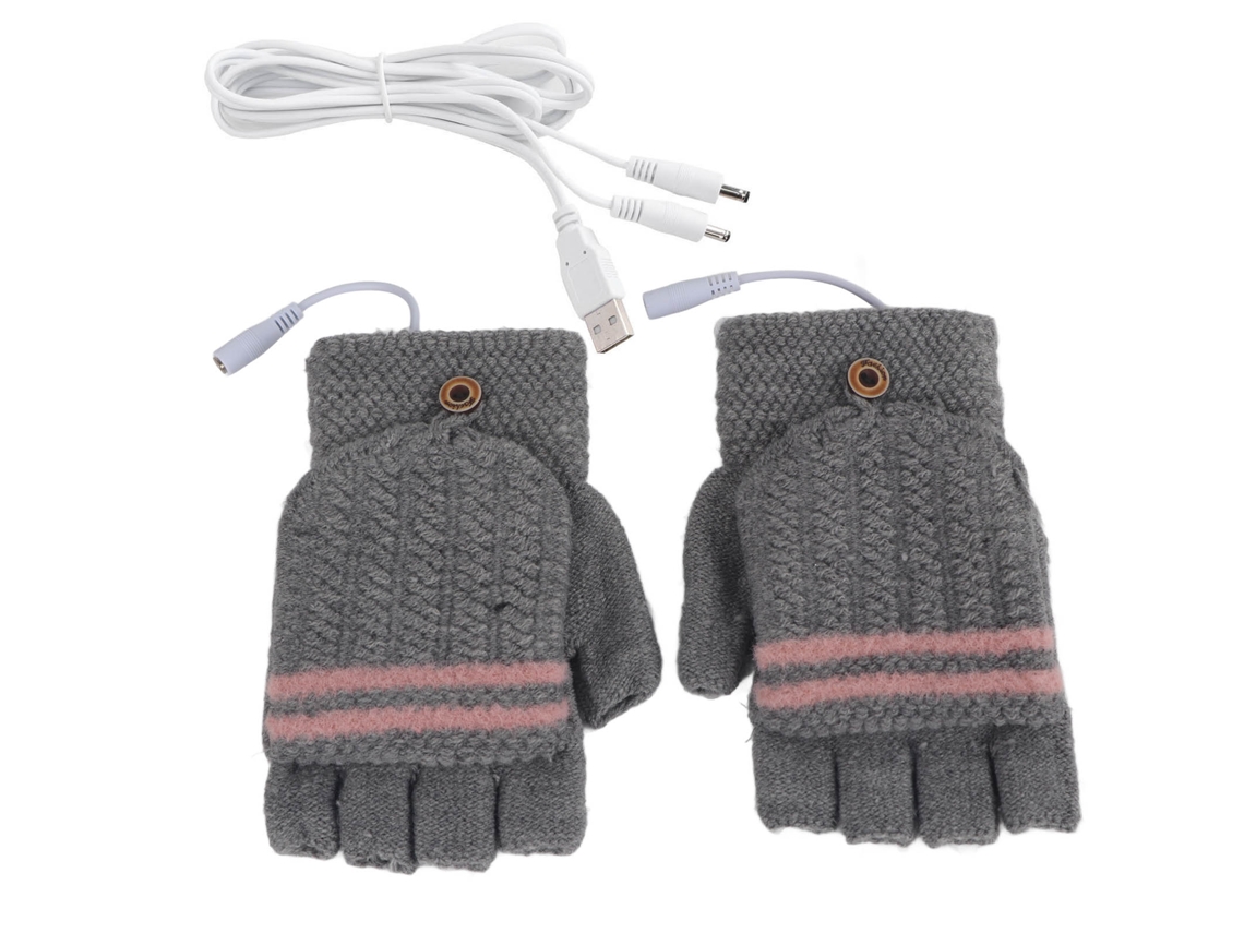 Guantes Calefactables Usb, De Doble Cara, Con Calefacción Continua Para Portátiles, 40 °c.