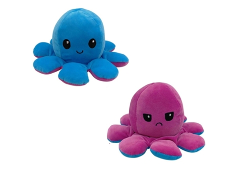 Muñeca de Peluche de Niño de Doble Cara F