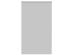 Maison Exclusive - Estor Enrollable Opaco 124,4x175 Cm, Tela, Ancho 120 Cm, Gris